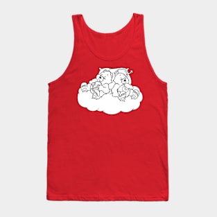 sleeping twin bears Tank Top